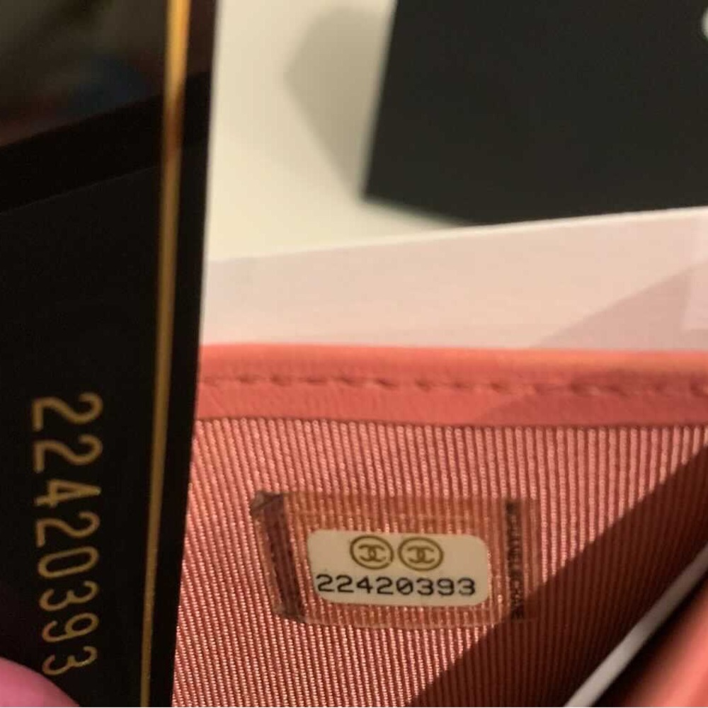 Chanel lambskin small wallet - Picture 12 of 13